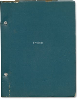 Book #161038] Stern (Original screenplay for an unproduced film). Bruce Jay Friedman, Peter L....