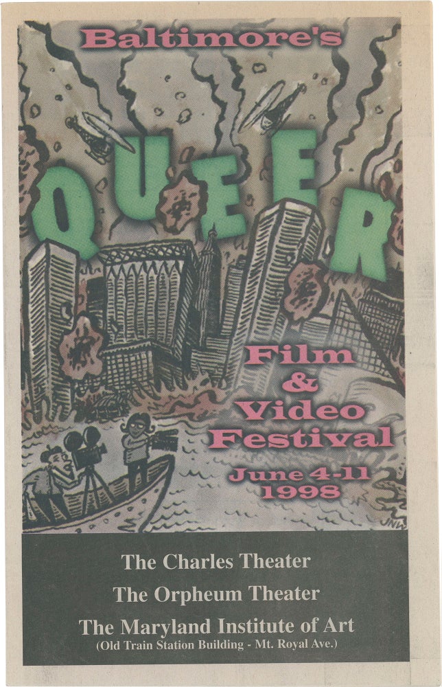 Book #161042] Original program for Baltimore's Queer Film and Video Festival, June 4-11, 1998....