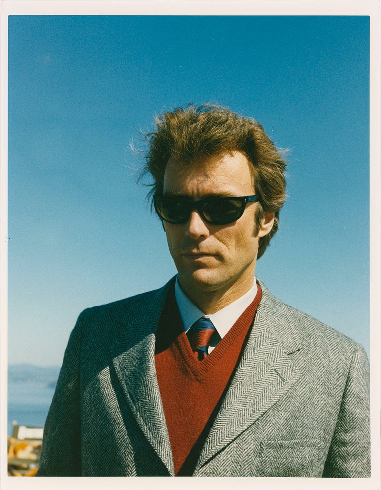 Book #161066] Dirty Harry (Original photograph of Clint Eastwood from the 1970 film). Harry...