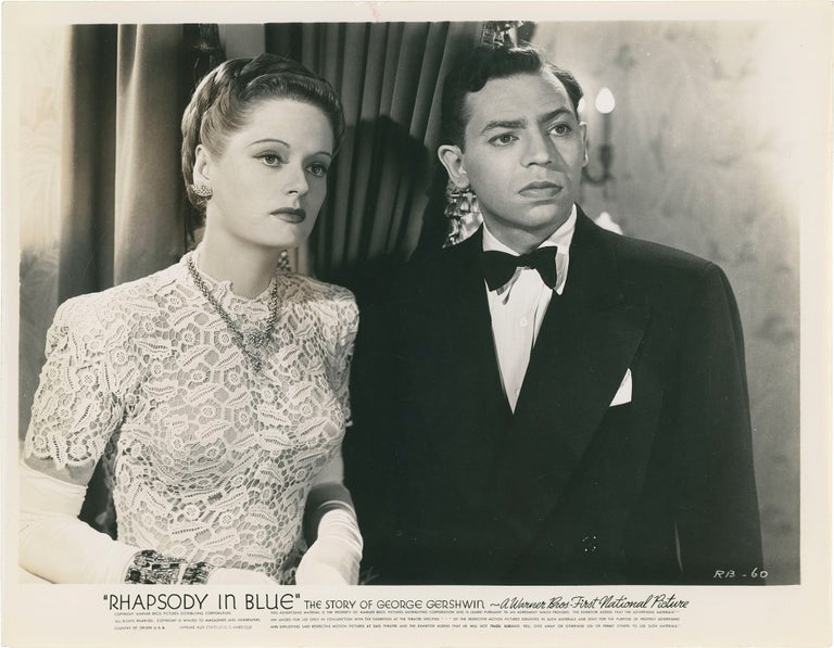 Rhapsody in Blue (Four original photographs from the French release of the 1945 film