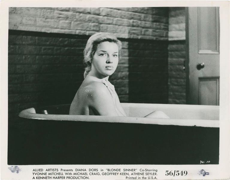 Book #161080] Blonde Sinner [Yield to the Night] (Original photograph from the 1956 film noir)....