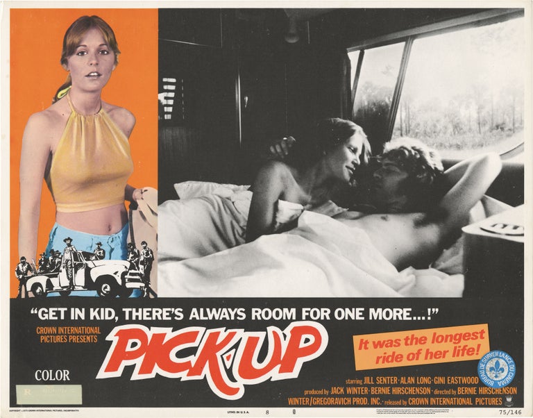 Book #161108] Pick-Up (Four original lobby cards from the Canadian release of the 1975 film)....