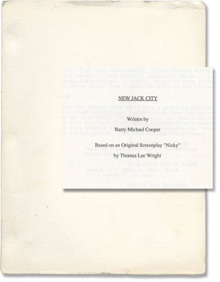Book #161172] New Jack City (Original screenplay for the 1991 film). Mario Van Peebles, Ice-T...