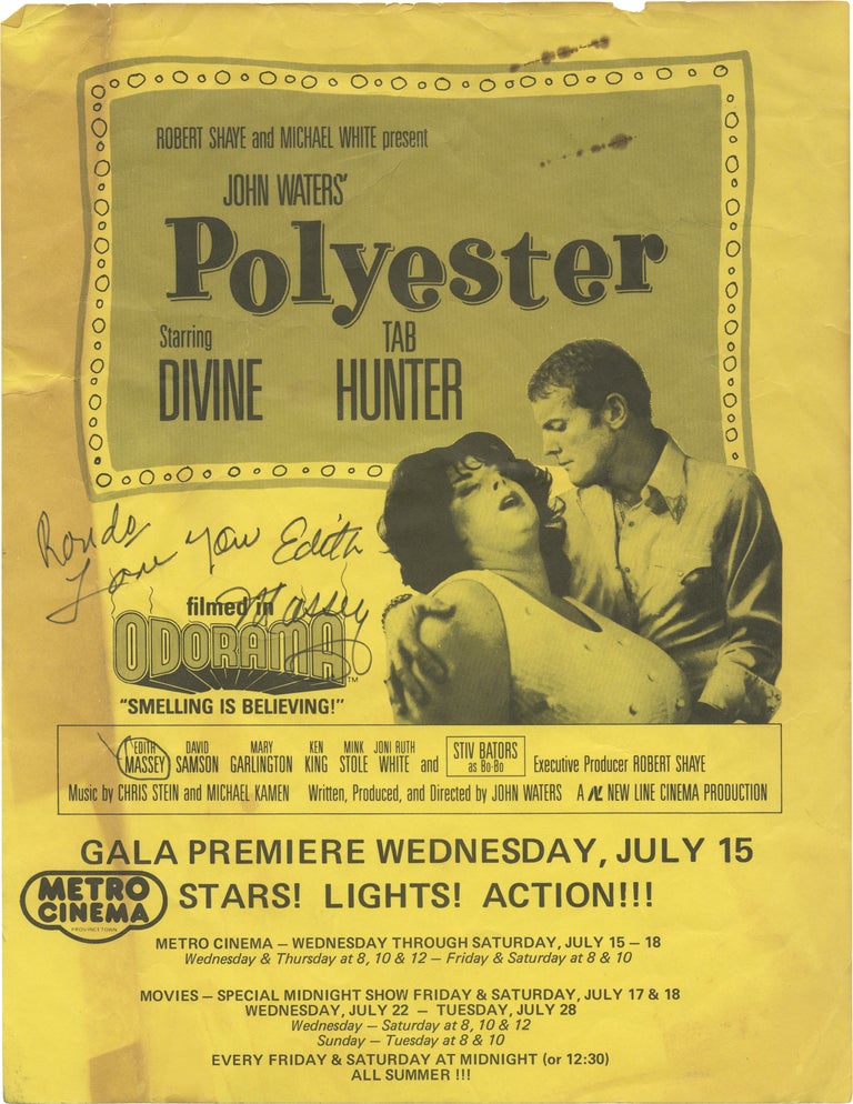 Two flyers and a program relating to LGBTQ theatre and film in Provincetown, Massachusetts,...