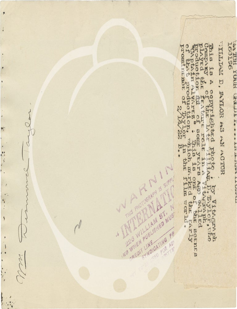 Archive of five original photographs belonging to Kenneth Anger, relating to his research into the underbelly of Hollywood