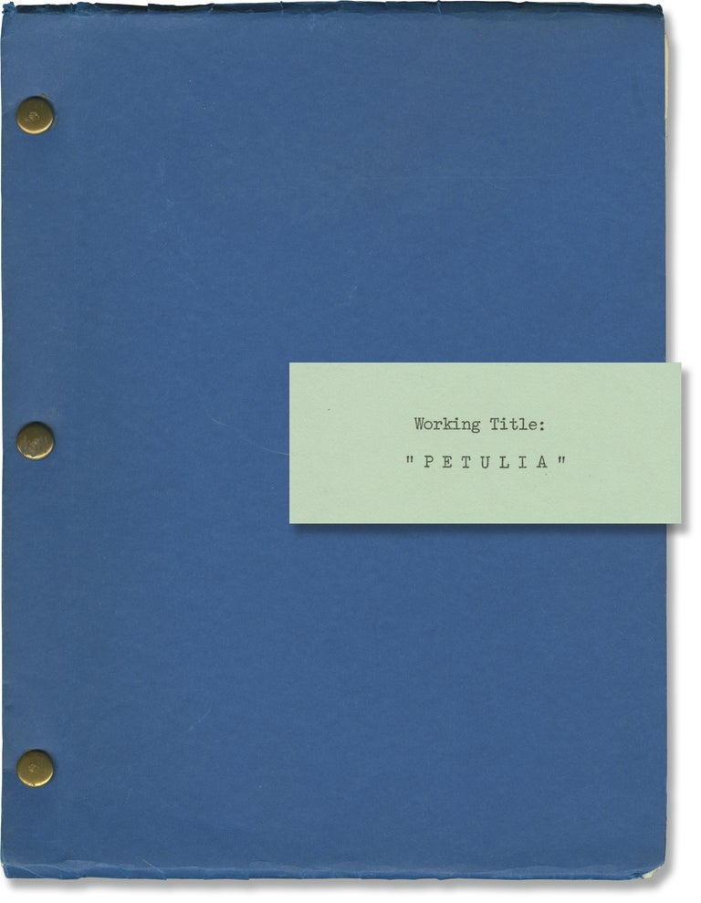 Book #161281] Petulia (Original screenplay for the 1968 film). Richard Lester, John Haase,...