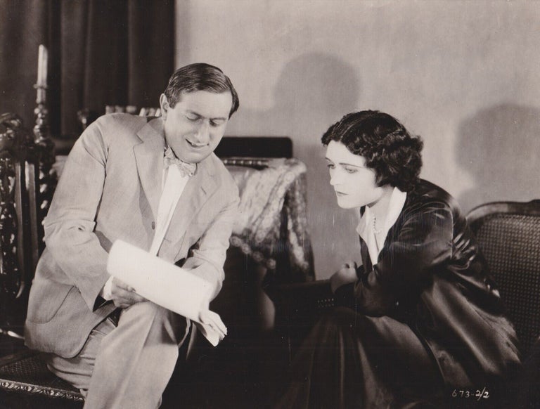 Book #161306] Forbidden Paradise (Original photograph of Pola Negri and Ernst Lubitsch on the set...
