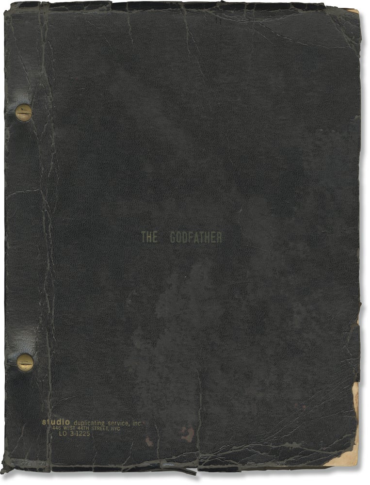 Book #161422] The Godfather (Original screenplay for the 1972 film, second draft). Francis Ford...