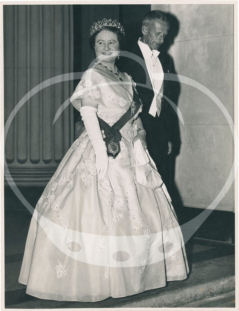 Six photographs relating to the 1953-1954 British royal tour of New Zealand
