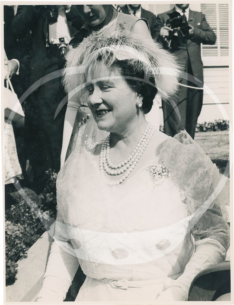 Six photographs relating to the 1953-1954 British royal tour of New Zealand