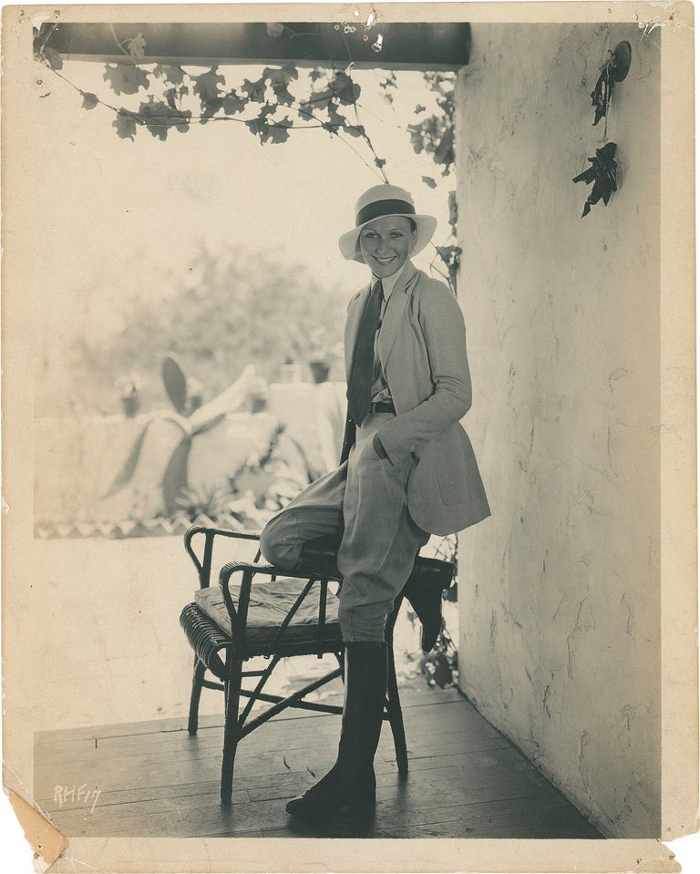 Two original photographs of Rose Hobart, circa 1930s