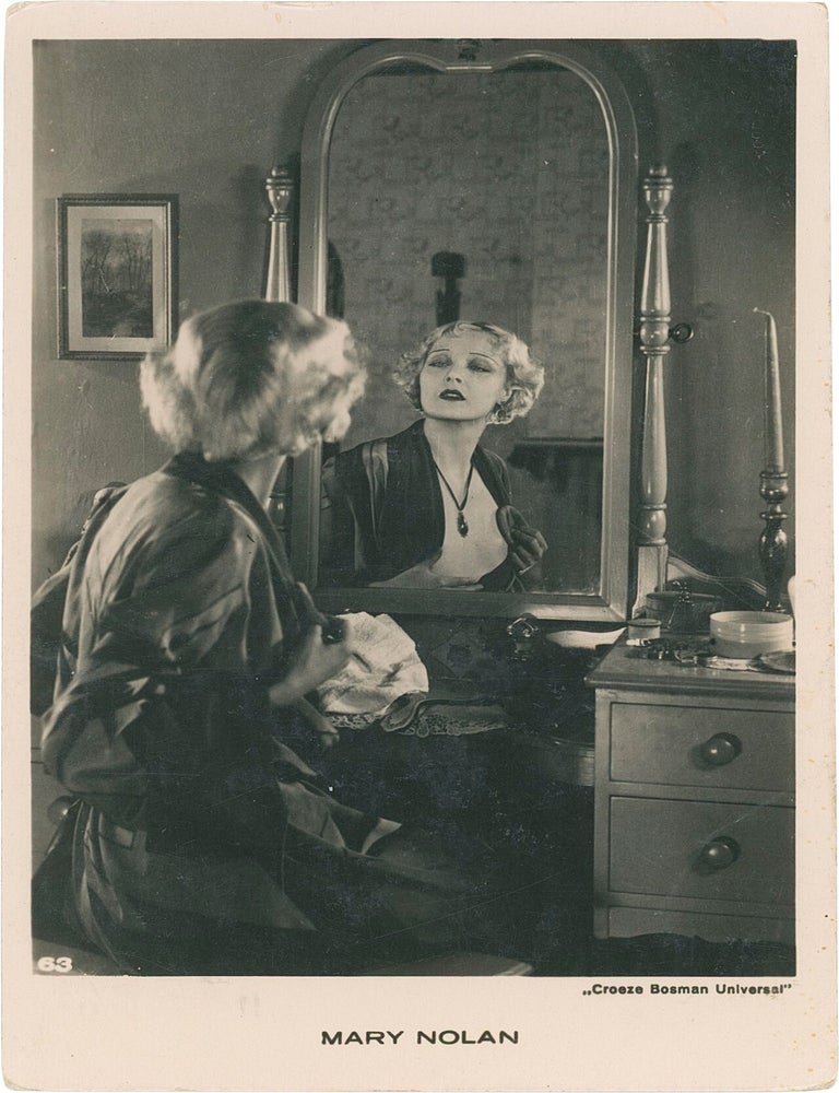 73 original cinema trading cards, fan photographs, and postcard photographs, 1920s-1970s
