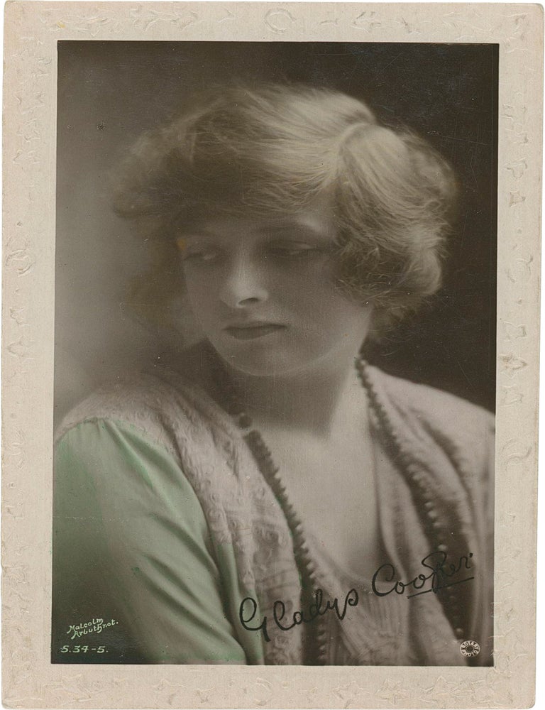 73 original cinema trading cards, fan photographs, and postcard photographs, 1920s-1970s