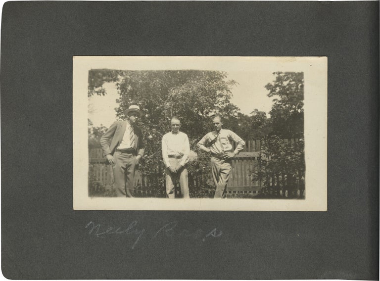 Original photograph album compiled by a young woman from Arkansas