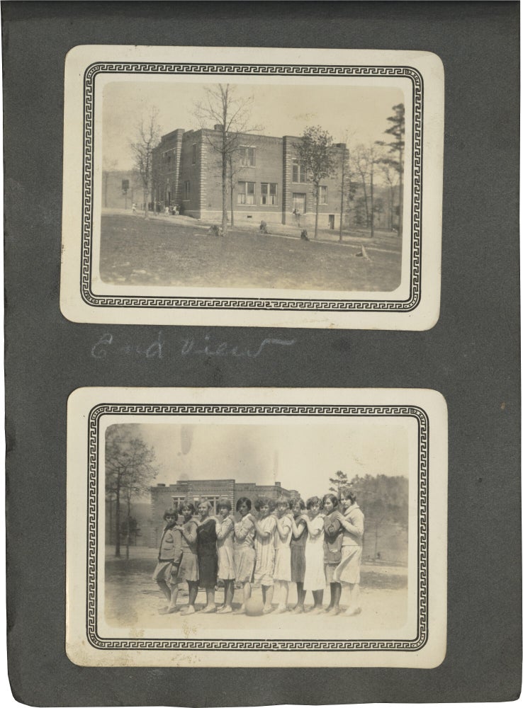 Original photograph album compiled by a young woman from Arkansas