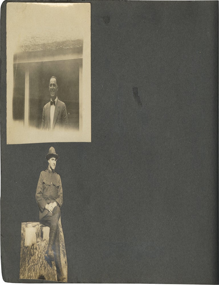 Original photograph album compiled by a young woman from Arkansas