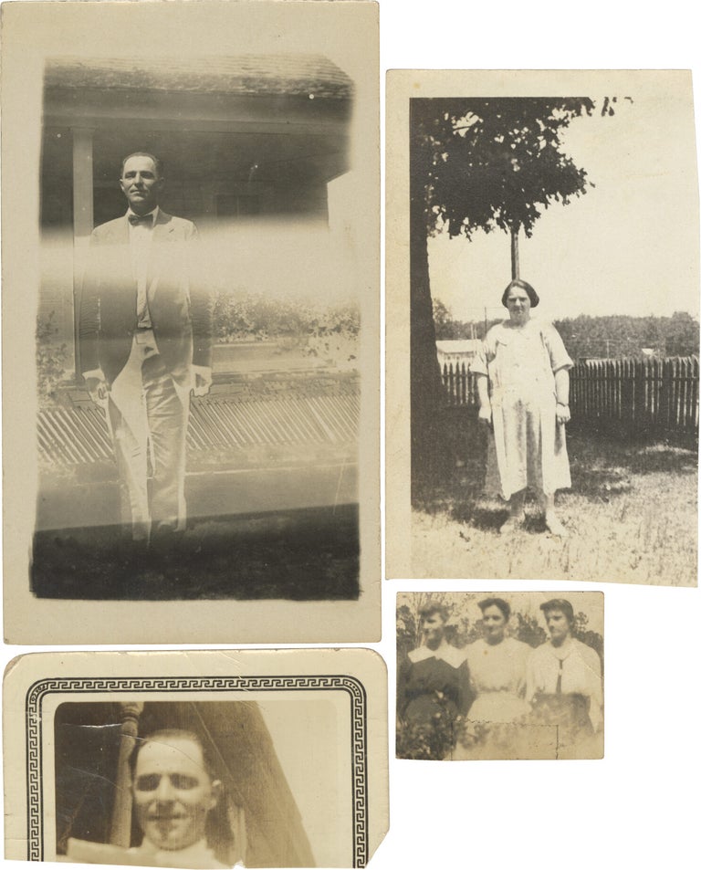 Original photograph album compiled by a young woman from Arkansas