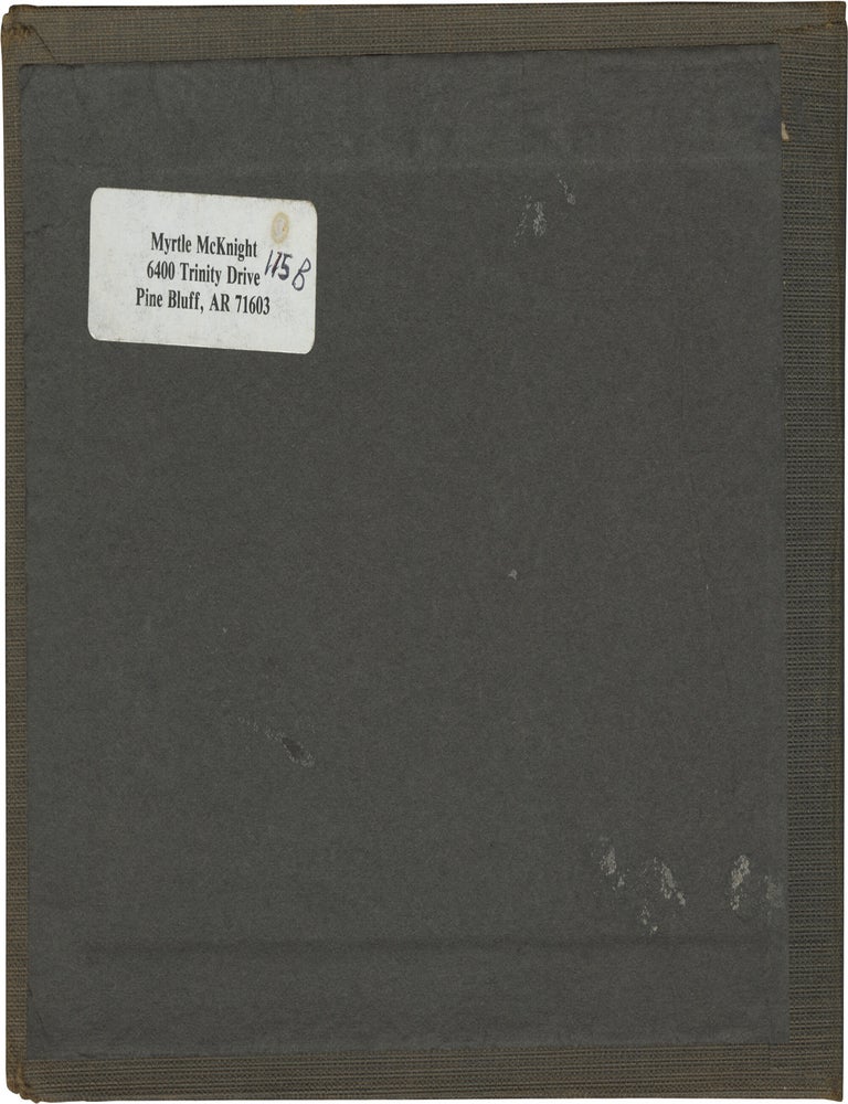 Original photograph album compiled by a young woman from Arkansas