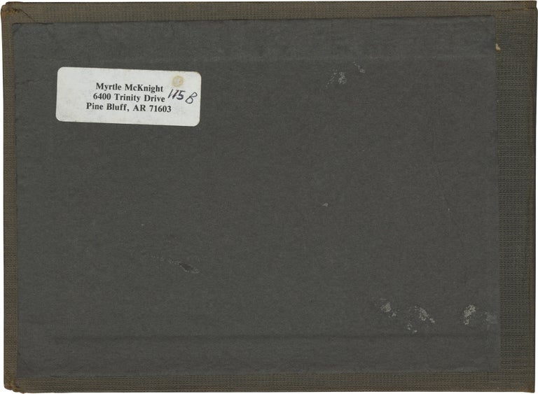 Original photograph album compiled by a young woman from Arkansas