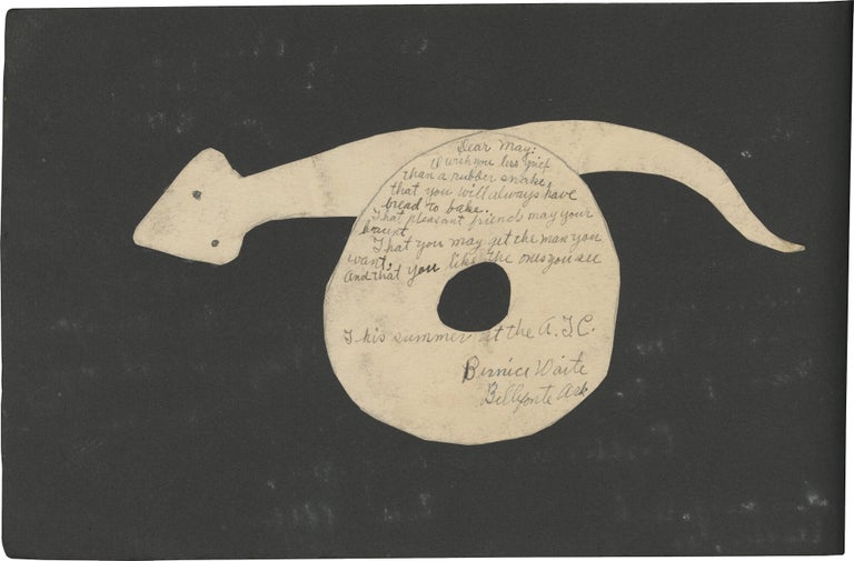 Original scrapbook compiled by a student at Arkansas State Teachers College, 1925-1926