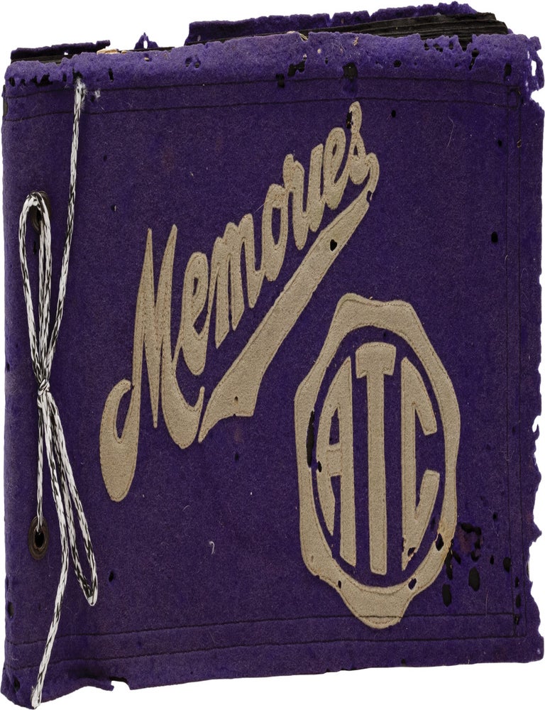 Original scrapbook compiled by a student at Arkansas State Teachers College, 1925-1926