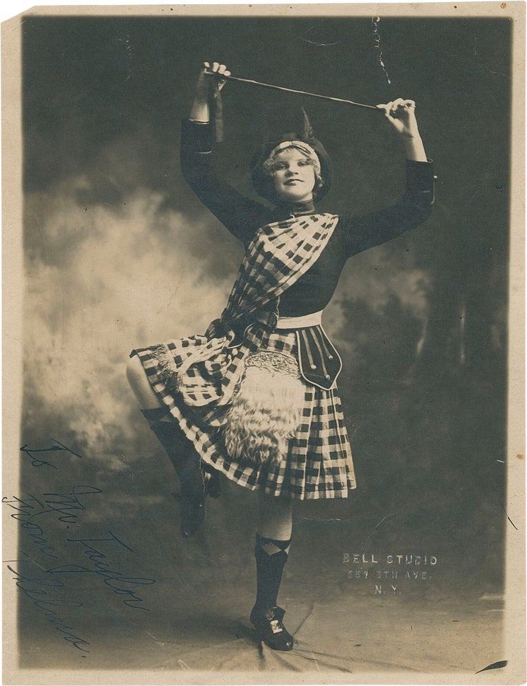 Five original photographs of Ione Bright, circa 1910s