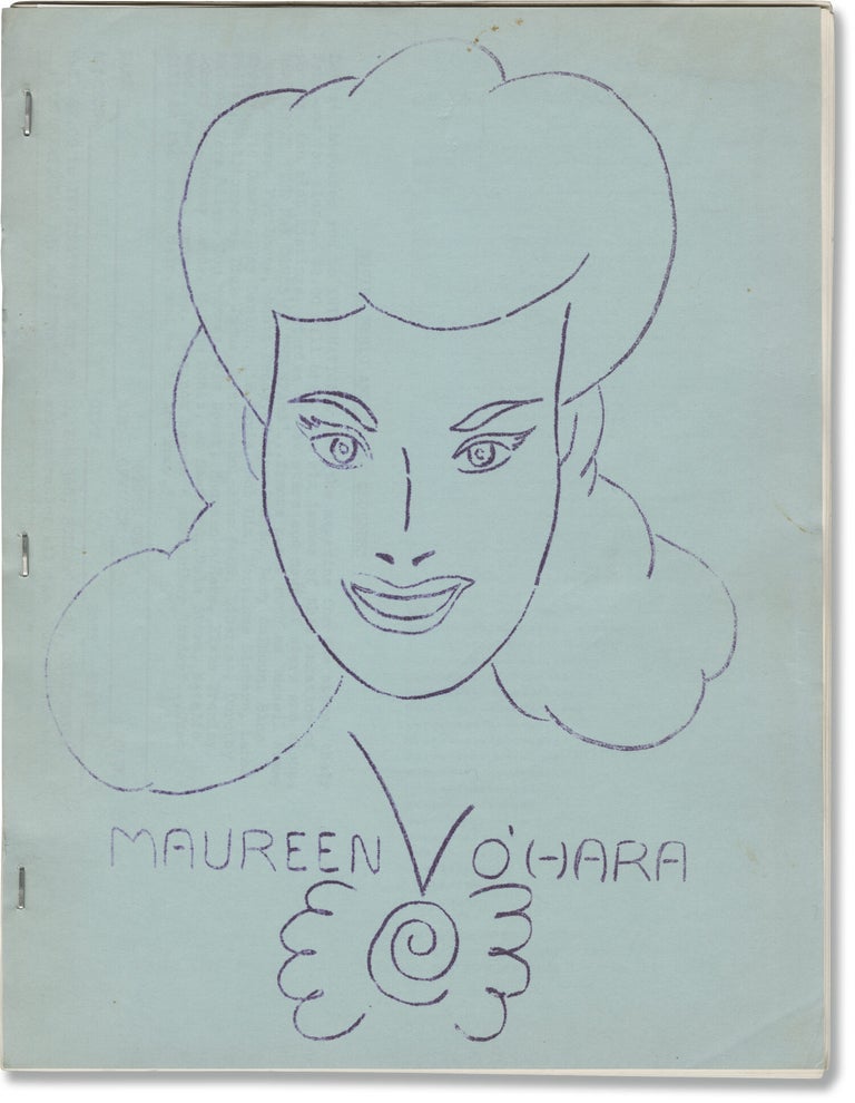Archive of twelve issues of The Maureen O'Hara's Fan Club fanzine "Maureen O'Hara" (later "From Maureen To You"), 1955-1961