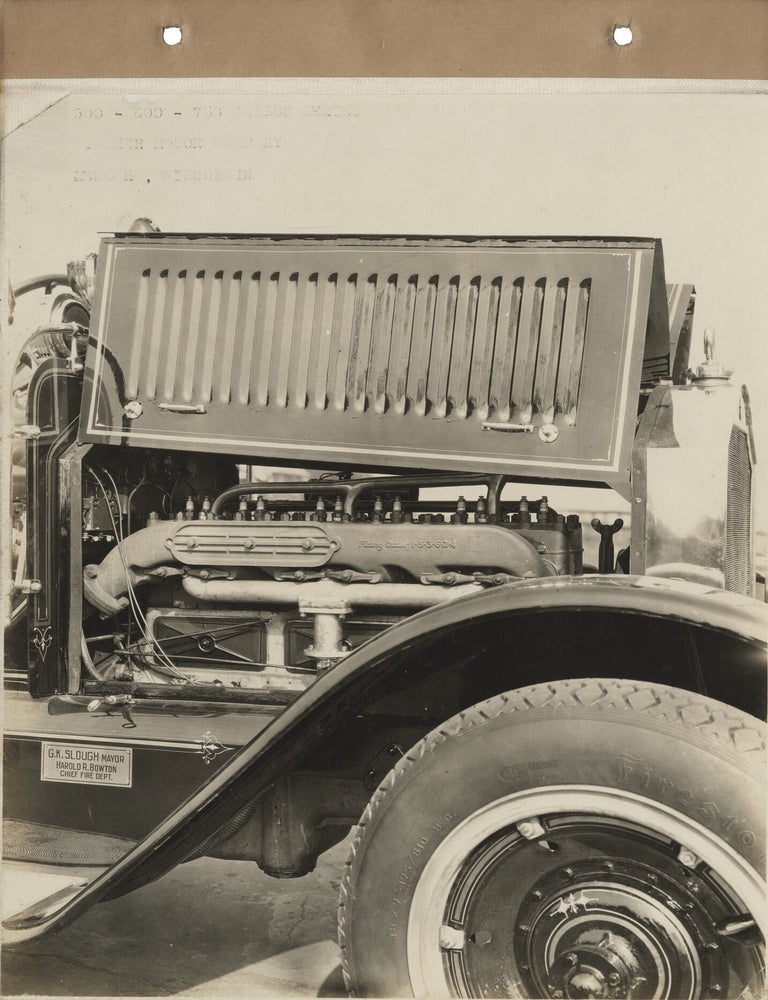 Archive of 22 original photographs relating to the Winther Motor Truck Company, circa early 1920s