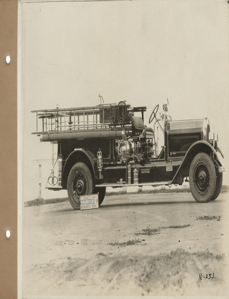 Archive of 22 original photographs relating to the Winther Motor Truck Company, circa early 1920s