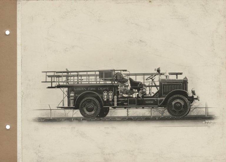 Archive of 22 original photographs relating to the Winther Motor Truck Company, circa early 1920s