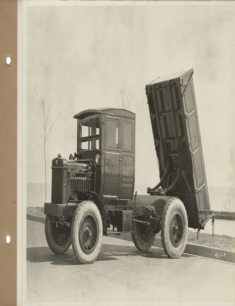 Archive of 22 original photographs relating to the Winther Motor Truck Company, circa early 1920s