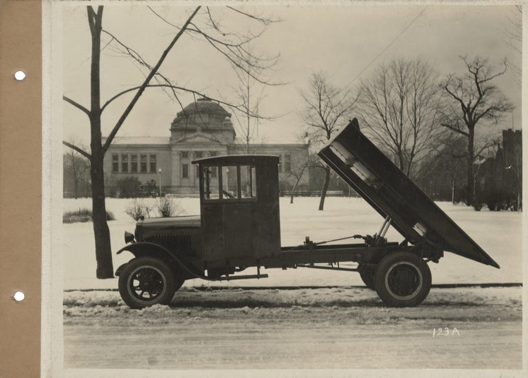 Archive of 22 original photographs relating to the Winther Motor Truck Company, circa early 1920s