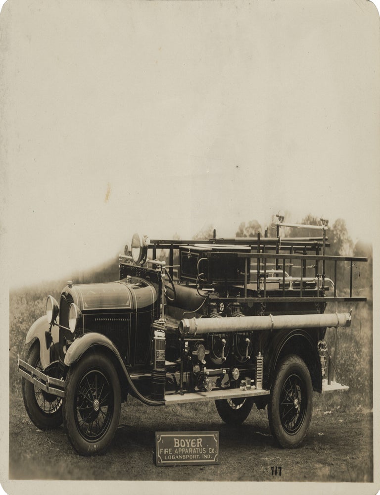 Archive of 22 original photographs relating to the Winther Motor Truck Company, circa early 1920s