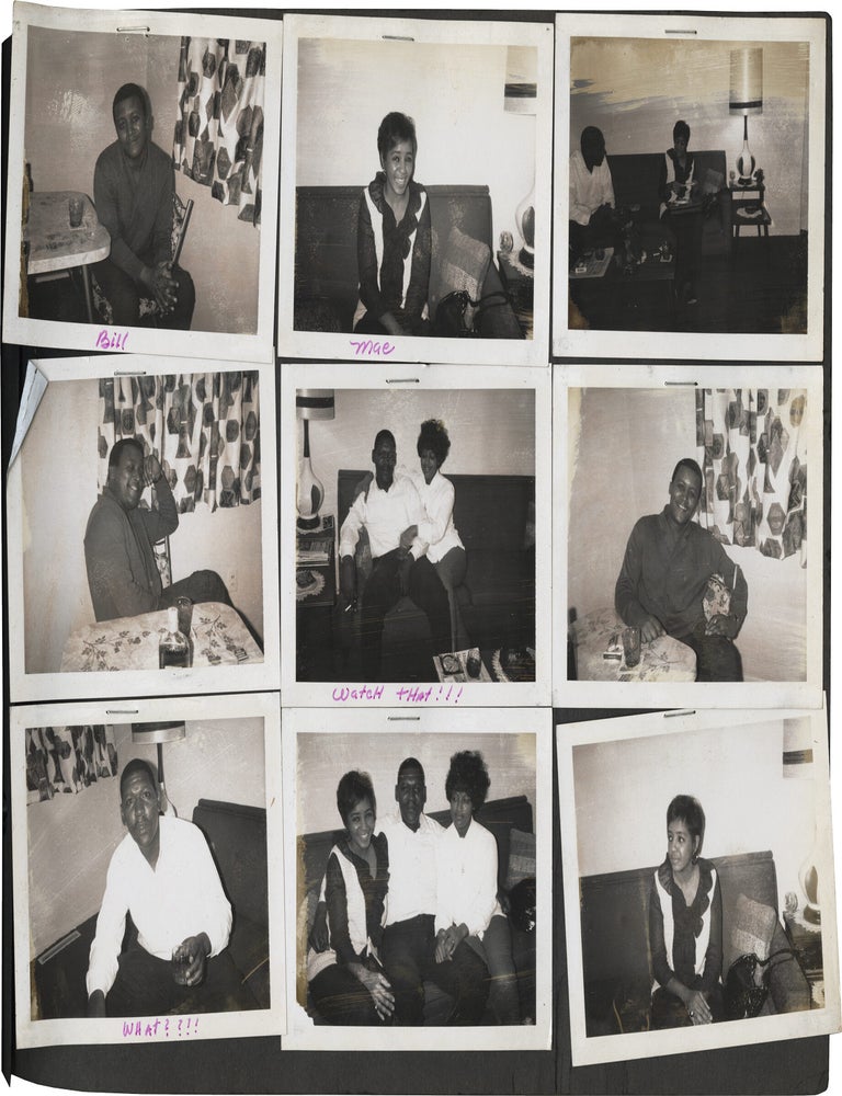 Archive of 236 vernacular photographs of an African-American serviceman's deployment with the 228th Aviation Battalion in Vietnam