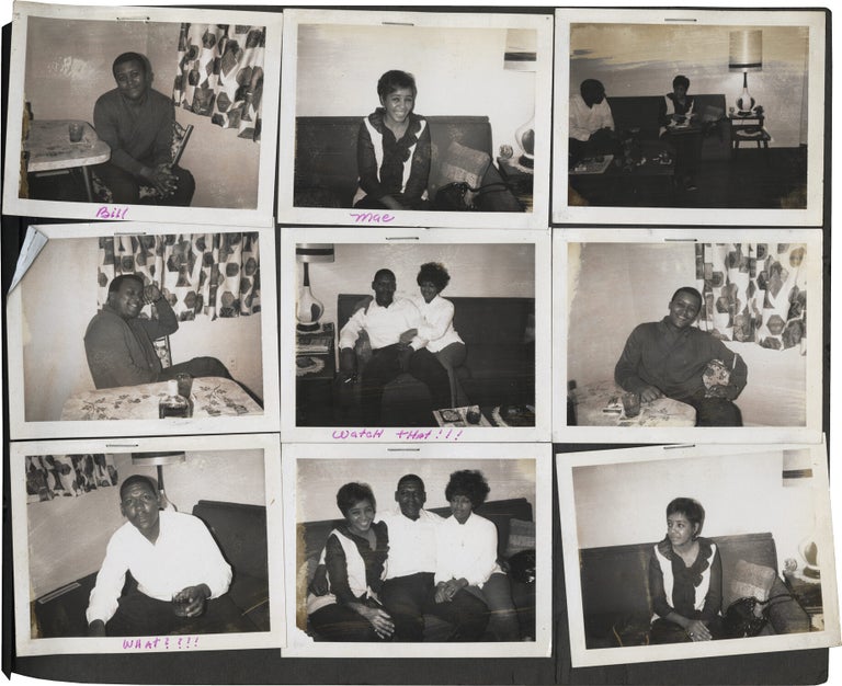 Archive of 236 vernacular photographs of an African-American serviceman's deployment with the 228th Aviation Battalion in Vietnam