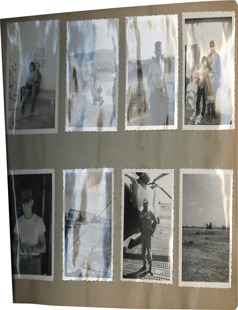 Archive of 236 vernacular photographs of an African-American serviceman's deployment with the 228th Aviation Battalion in Vietnam