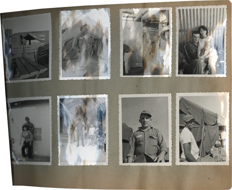 Archive of 236 vernacular photographs of an African-American serviceman's deployment with the 228th Aviation Battalion in Vietnam