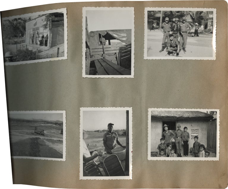 Archive of 236 vernacular photographs of an African-American serviceman's deployment with the 228th Aviation Battalion in Vietnam