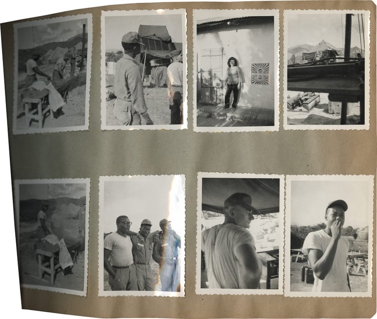 Archive of 236 vernacular photographs of an African-American serviceman's deployment with the 228th Aviation Battalion in Vietnam