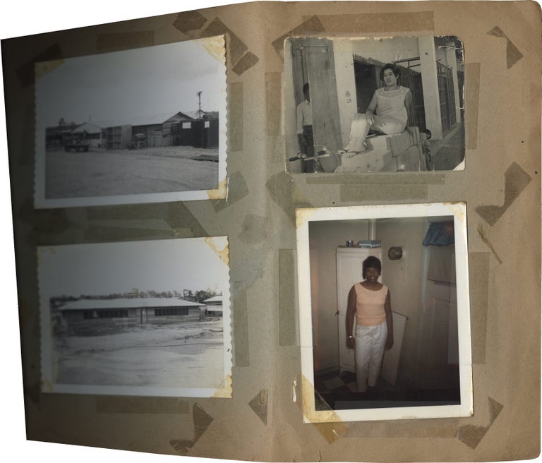 Archive of 236 vernacular photographs of an African-American serviceman's deployment with the 228th Aviation Battalion in Vietnam