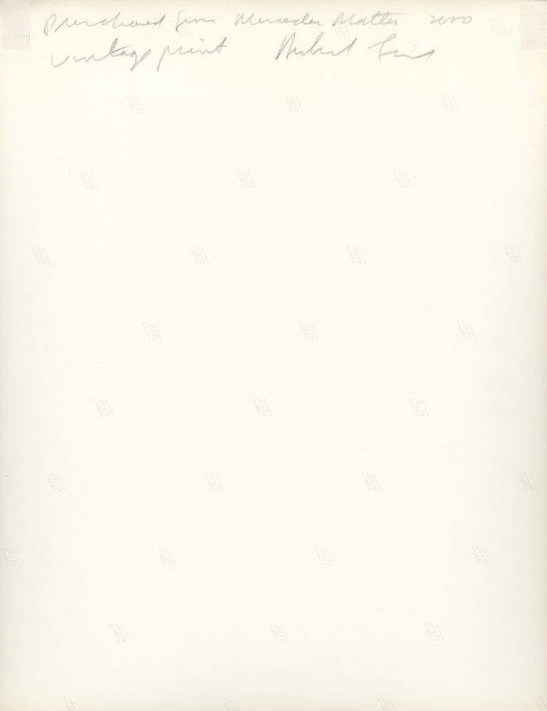 Original oversize portrait photograph of Alberto Giacometti, circa 1965