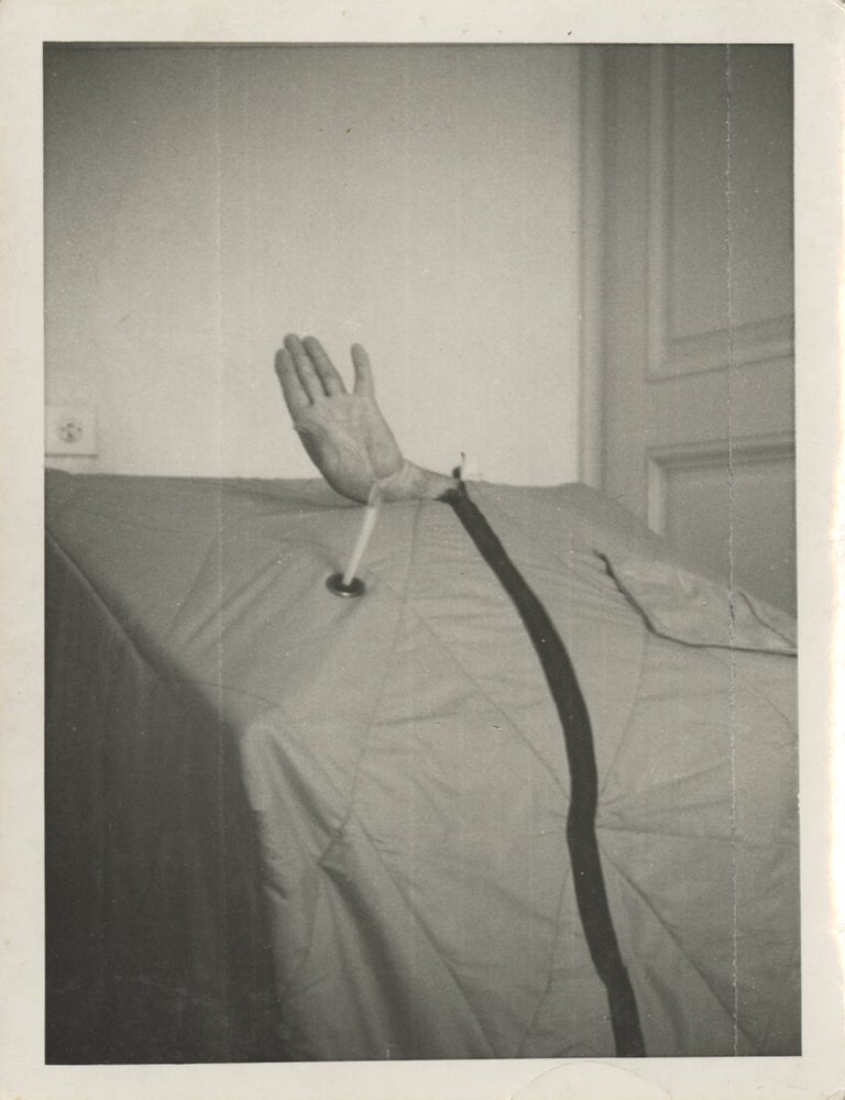 Three original vernacular photographs of Charlie Chaplin, circa 1950s