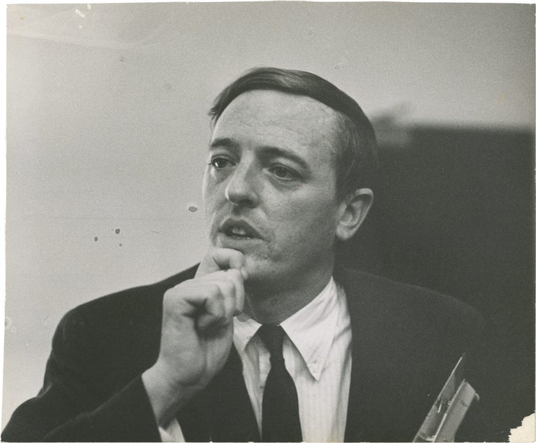 Two original press photographs of William F. Buckley Jr., circa 1965