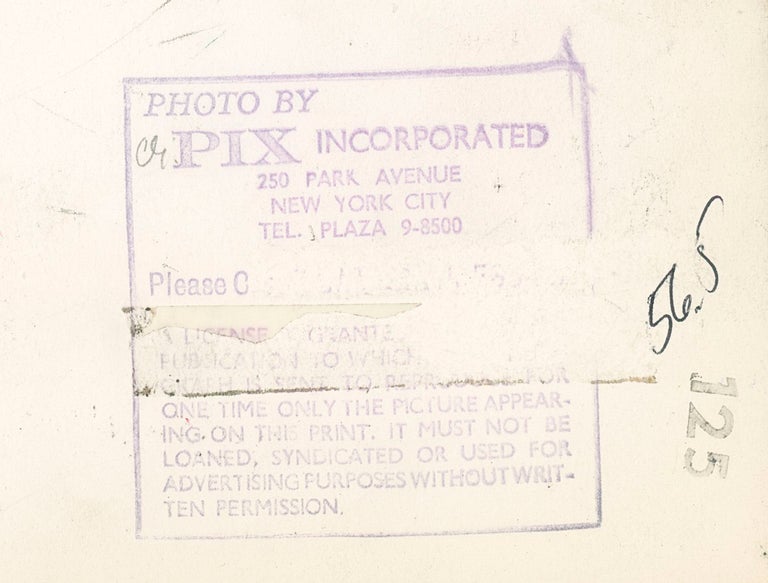 Original photograph of writer Art Buchwald, circa 1960s