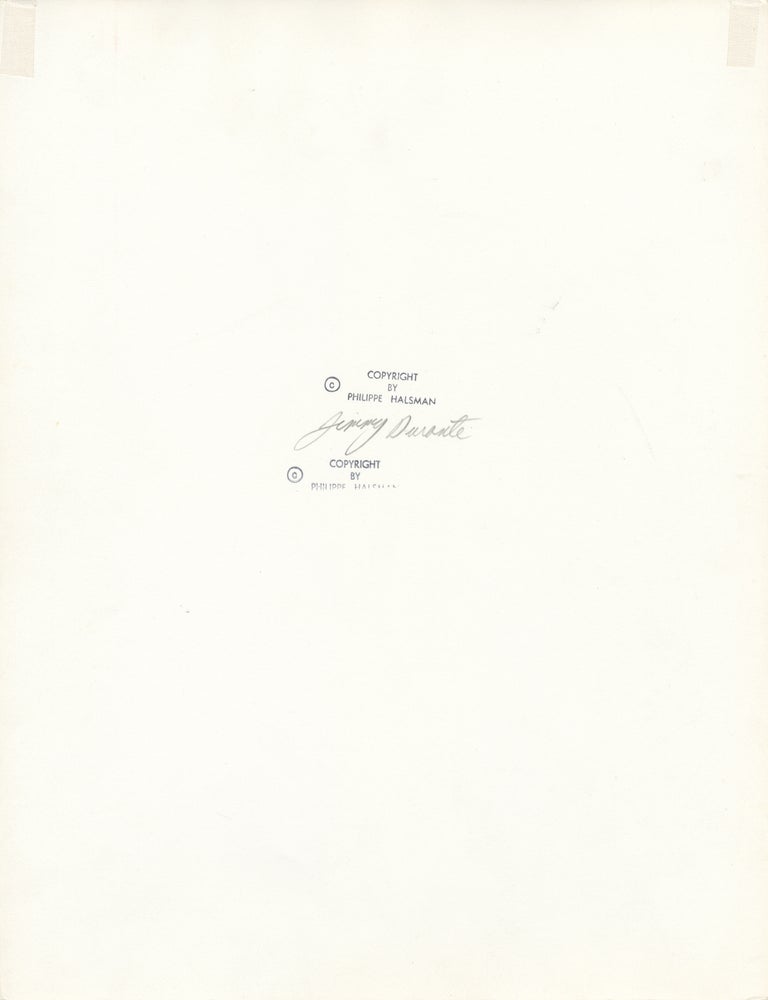 Original oversize photograph of Jimmy Durante, 1951