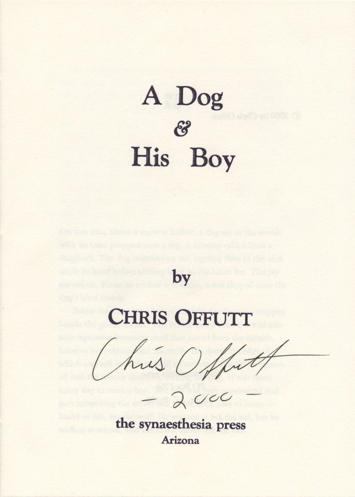 A Dog and His Boy