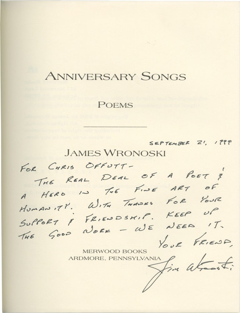 Anniversary Songs