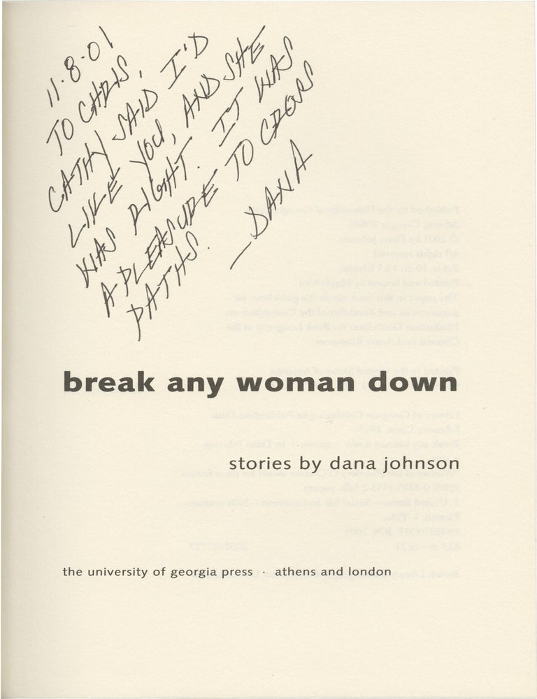 Break Any Woman Down