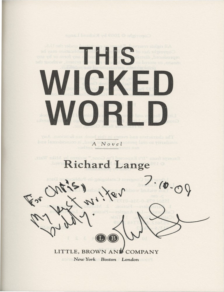 This Wicked World