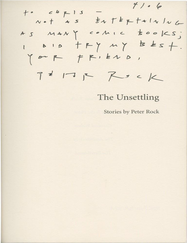 The Unsettling